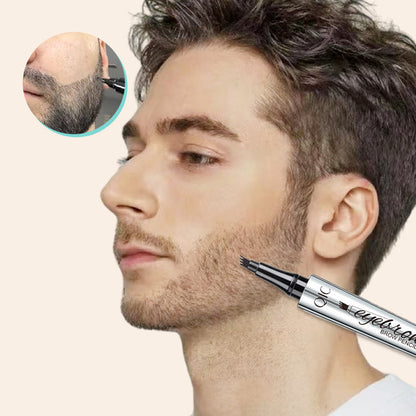 ✨🧔 PERO NA VÚSY A OBOČIE SO ŠTVORMI HRÚBKAMI – REALISTICKÉ, VODEODOLNÉ A TRVANLIVÉ! ✨🧔