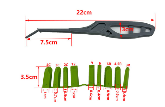 rofesionálne nástroje na úpravu škár a tmelov