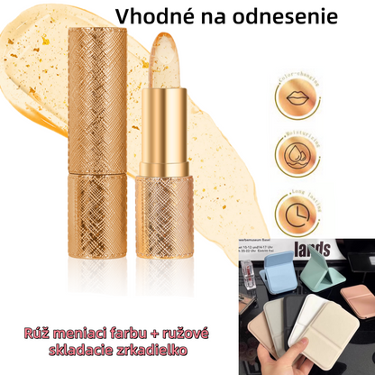 Kúpte jeden, druhý dostanete zadarmo ✨ Nezmiznúca rúž, ktorý mení farbu 💄 Automaticky sa sfarbí pri kontakte!