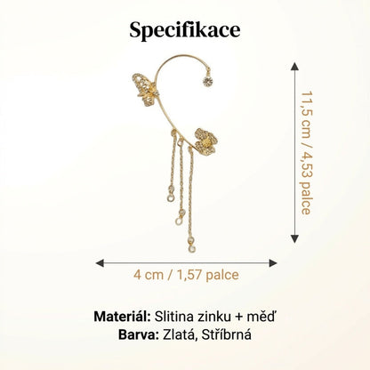 ✨NÁUŠNICE S FRINGED ŠTÝLOM A ZIRKÓNOM | PERFEKTNÝ DARČEK🎁