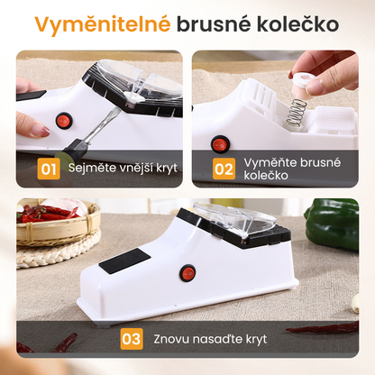 🔥49% zľava na horúce produkty 🔥 Elektrický brúsik na nože