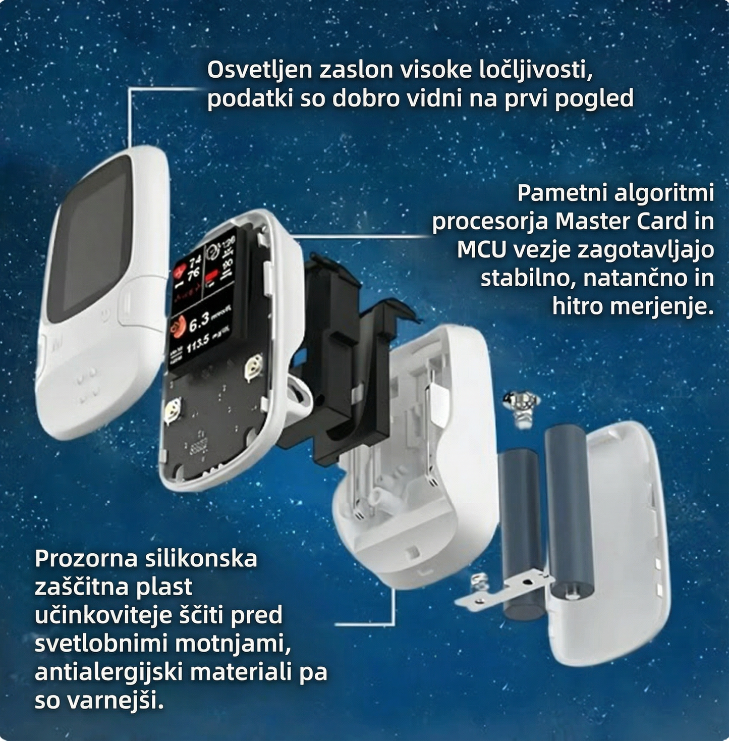 🔥🔥Jednoduché a pohodlné, inteligentné meranie kedykoľvek ho potrebujete ❤️❤️