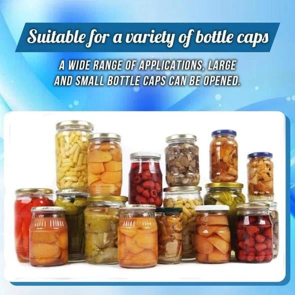 【🔓 Bez námahy otvorte všetky fľaše – nastaviteľný, protišmykový a odolný! 🧰】Nastaviteľný otvárač na fľaše z nehrdzavejúcej ocele