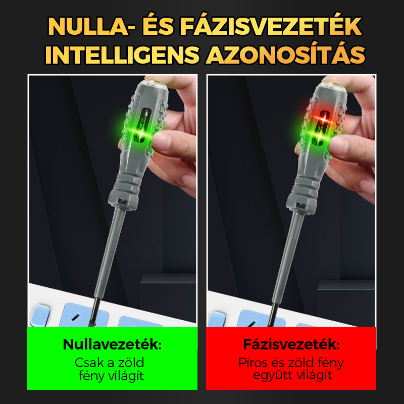 2 v 1 výkonný magnetický skrutkovač s vysokým krútiacim momentom a elektrickým senzorom