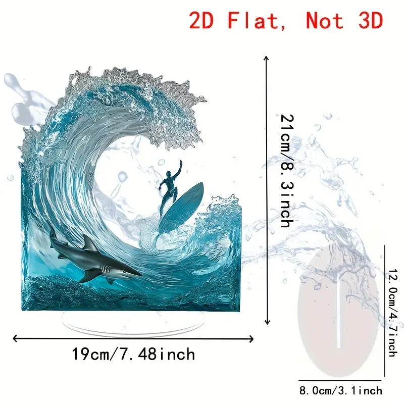 Desktopová dekorácia s motívom Mesiaca