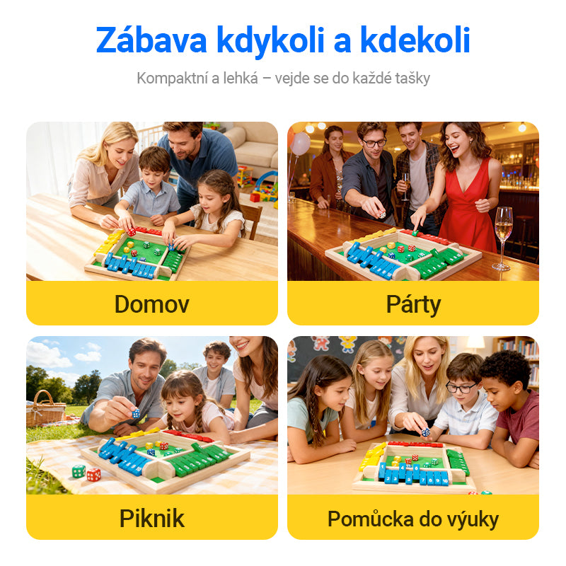 🎅🎄 ZÁBAVNÉ RODINNÉ HRY – Stolová hra Zatvorte krabici🎁🎲