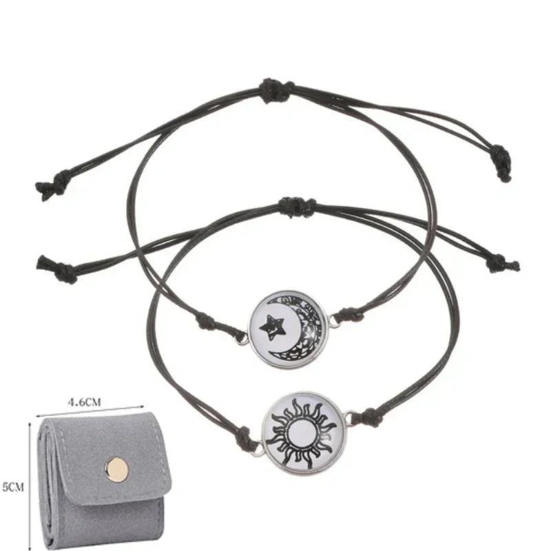 💞Náramok Slnka a Mesiac