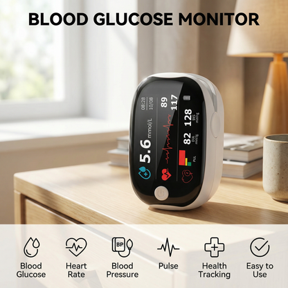 🌬️Laserski glukometer – Brezbolečno, hitro in natančno merjenje krvnega sladkorja!