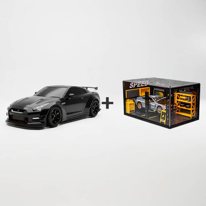 【🎁Perfektný vianočný darček🎁】🎄Supercar——🏎️Realistický motor GTR a svetelné efekty