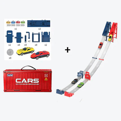 🎅 Vianočné akcie 50% ZĽAVA 🎁 48 mini áut so vstavanou garážou