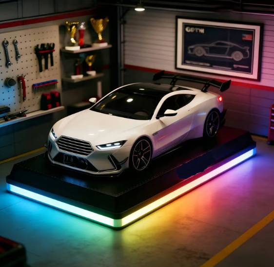 【🎁Perfektný vianočný darček🎁】🎄Supercar——🏎️Realistický motor GTR a svetelné efekty