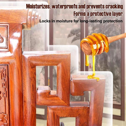 【🔥🎁Kúpte 1 a získajte 1 zadarmo】🍯Prírodná starostlivosť o drevo s včelím voskom a pomarančovým olejom