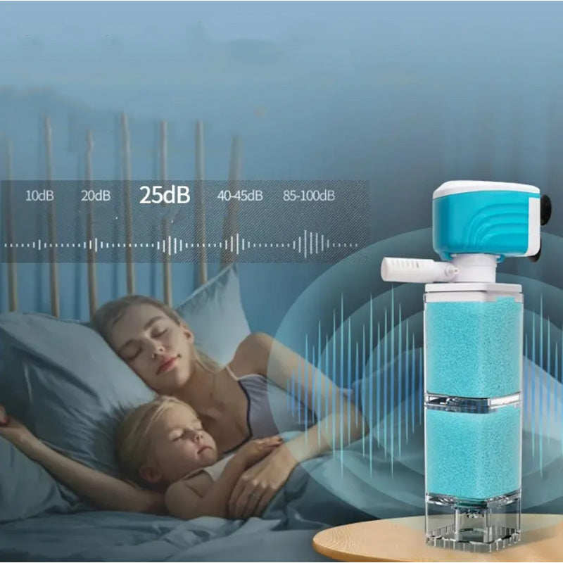 🐠Automatický akvarijný filtračný systém🪸