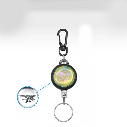 🔑 KÚPTE 1 A ZÍSKAJTE 1 ZADARMO! 🌀 Odolný navíjací prívesok na kľúče – odolný kábel, kompaktný dizajn a bezpečné puzdro na kľúče a karty 💳