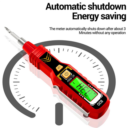 Bezkontaktný tester napätia s LCD displejom