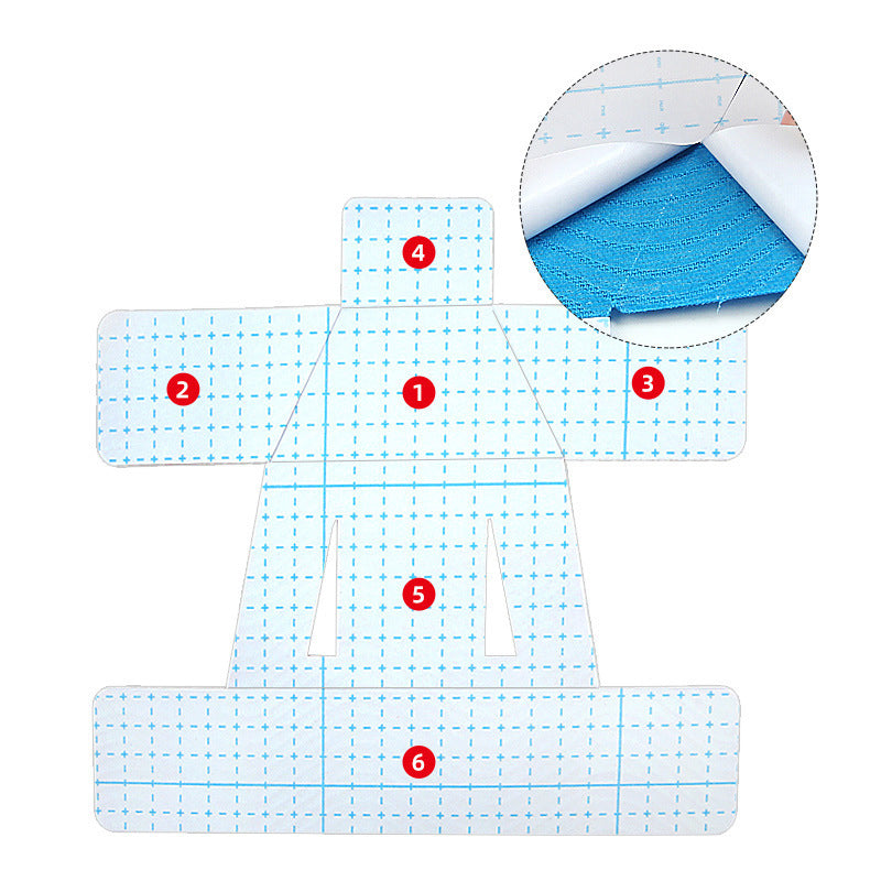 🔥 Vopred nastrihané elastické kineziologické pásky na rameno