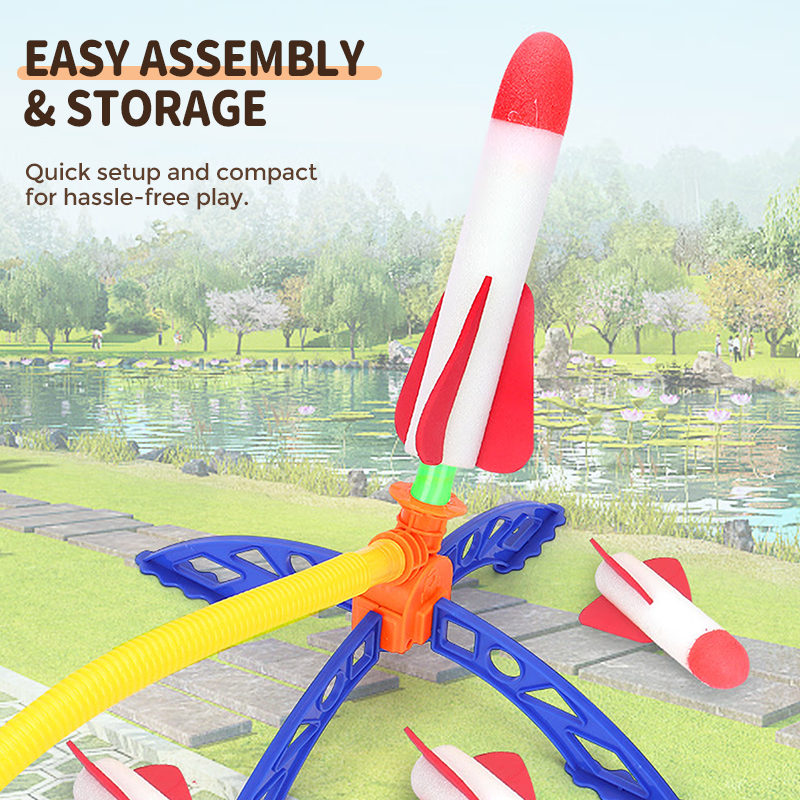 🚀LED raketomet pre deti