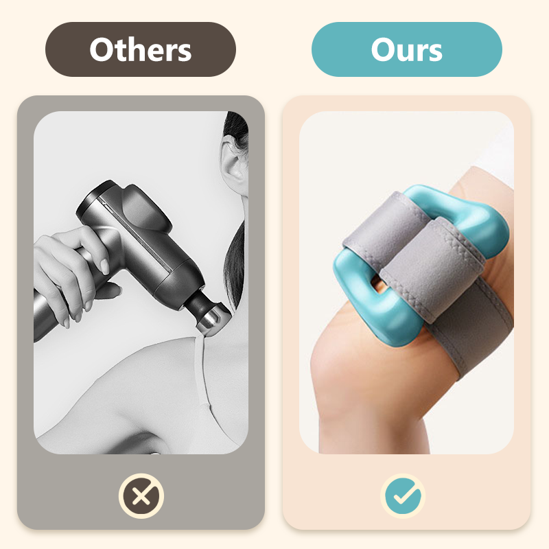 5-stupňový ručný prstencový masážny prístroj s nastaviteľným pásom 💆‍♂️💫