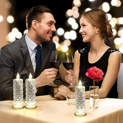 💕 Romantické LED sviečky bez plameňa