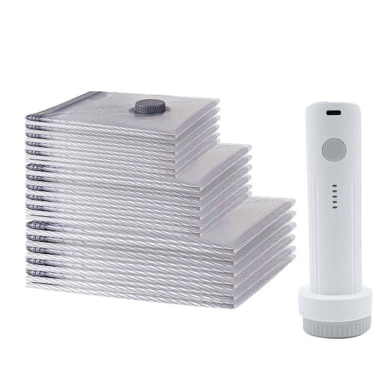 🔥Cestovné vákuové úložné tašky a prenosná sada pumpy