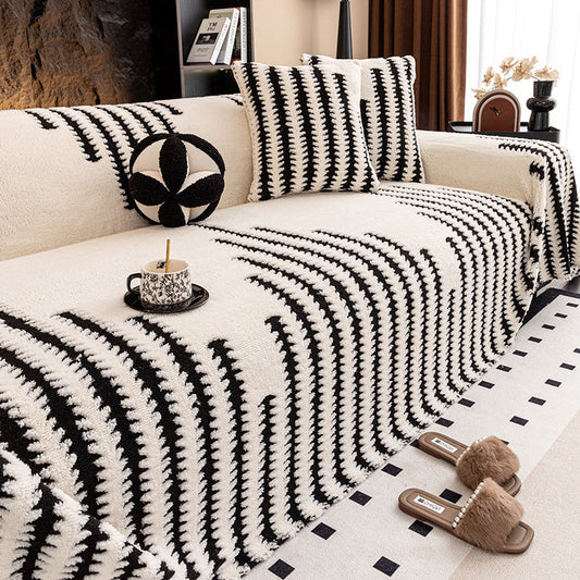 🛋️ Časovo obmedzená ponuka 🥳 Plyšový protišmykový poťah na pohovku