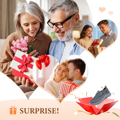 🔥Časovo obmedzená ponuka✨ Pánske ortopedické priedušné nazúvacie tenisky