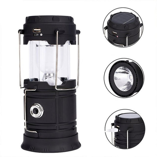 ⛺️Solárne skladacie kempingové svetlo