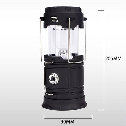 ⛺️Solárne skladacie kempingové svetlo