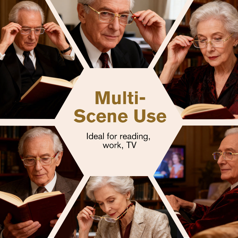 Skladacie okuliare na čítanie s filtrom modrého svetla a puzdrom 🎁 Darček zadarmo nástroj na opravu obrúčok okuliarov