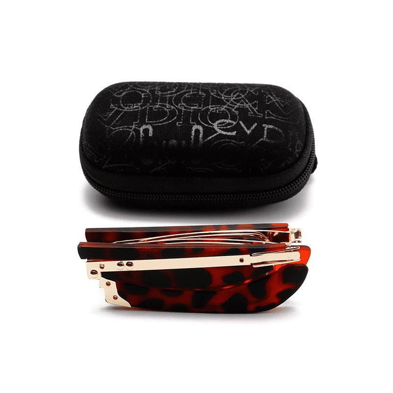 Skladacie okuliare na čítanie s filtrom modrého svetla a puzdrom 🎁 Darček zadarmo nástroj na opravu obrúčok okuliarov