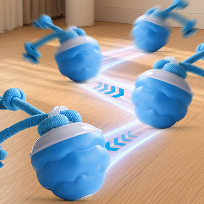 Interaktívna elektronická hračka na upokojenie zvierat – loptička