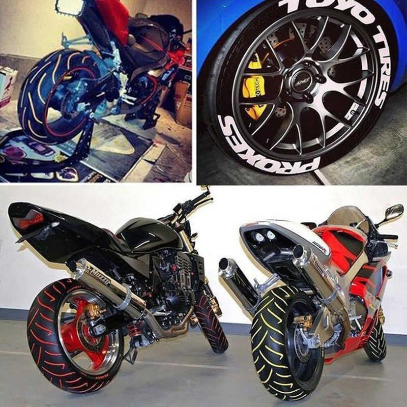 12 farieb vodeodolných fixiek na pneumatiky automobilov