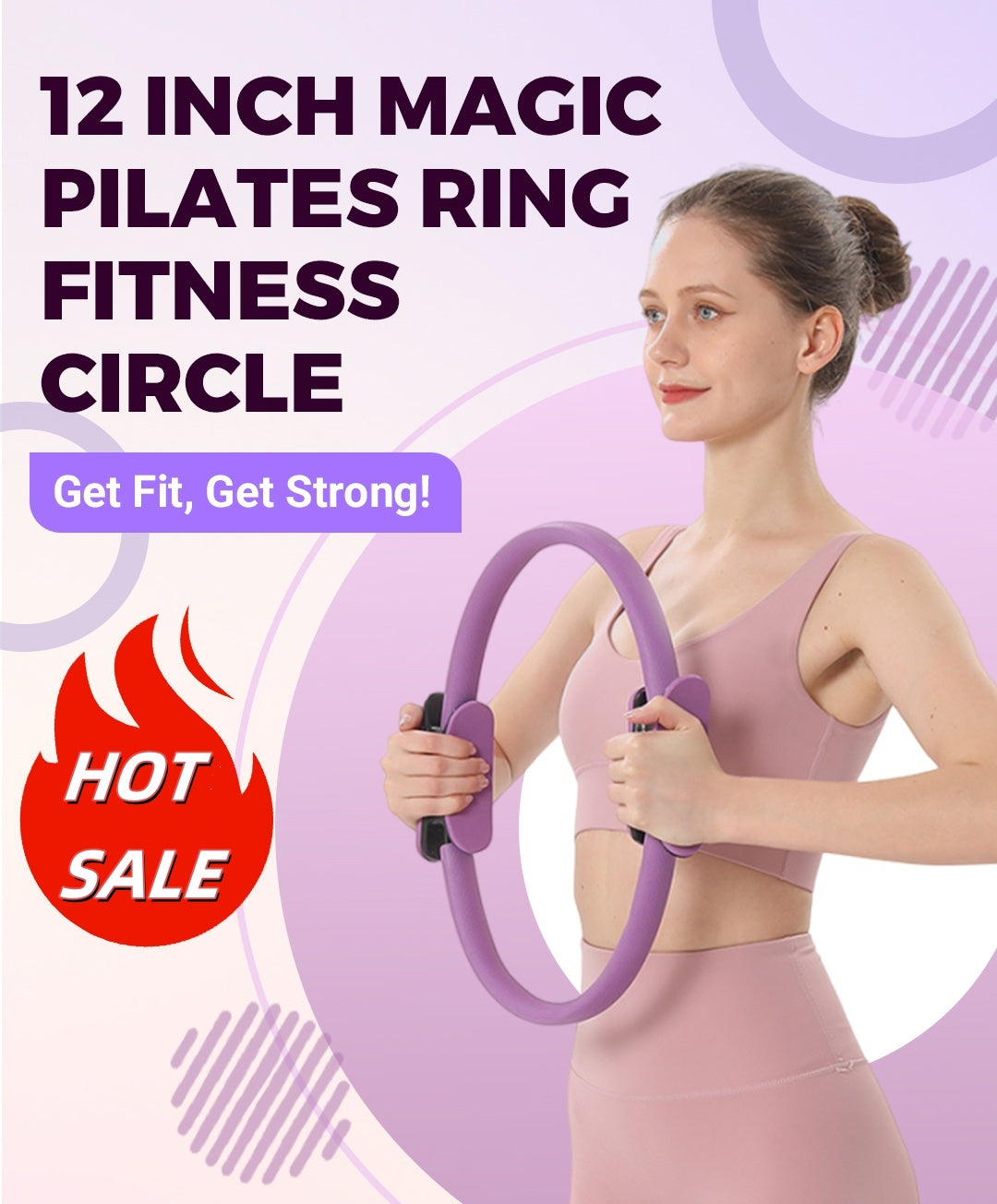 🔥Horúca ponuka🔥Pilates Ring Fitness Trainer