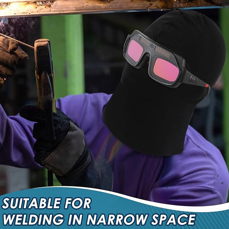 Napelemes, automatikusan cserélődő hegesztőszemüvegek