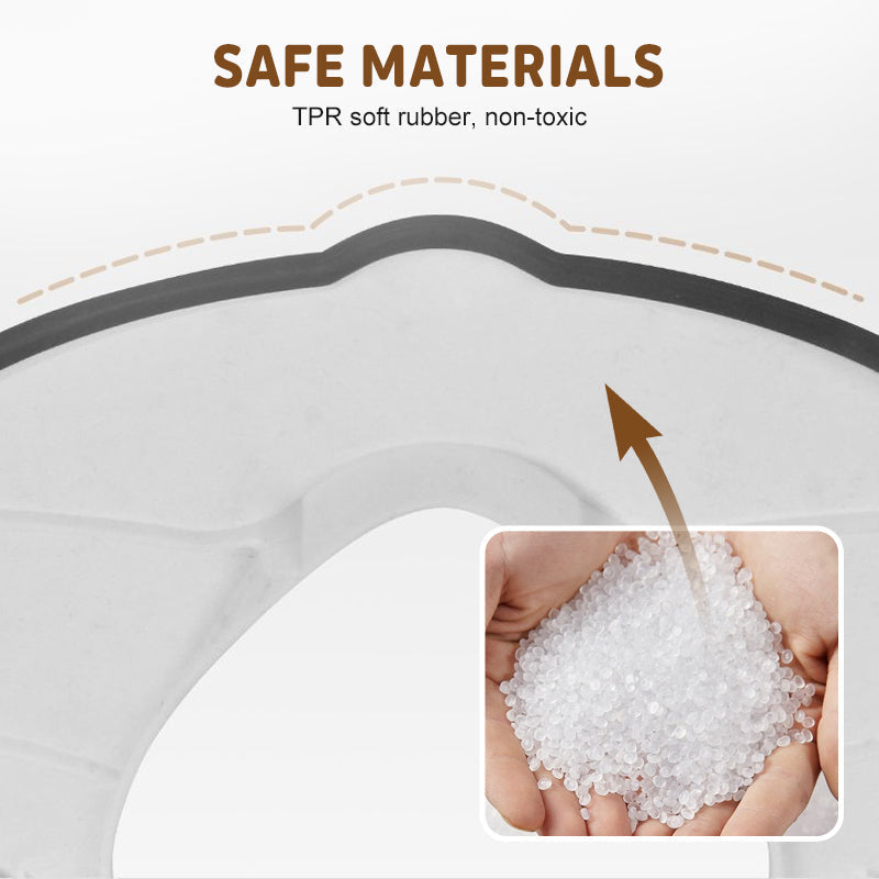 🚽 Hordozható, összecsukható gyermek WC-ülés - univerzális méret (99% WC-hez alkalmas)