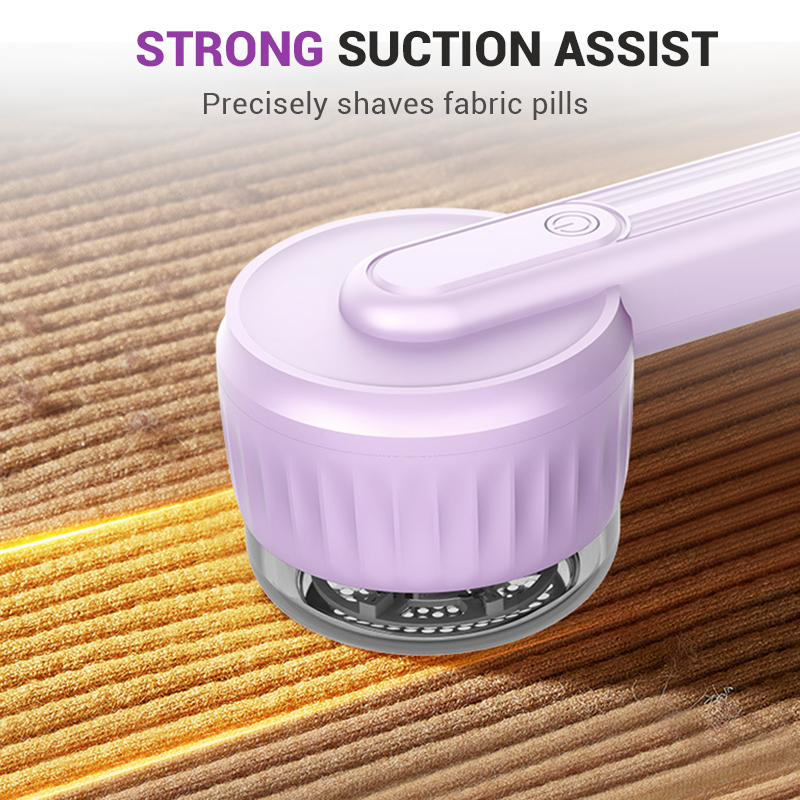 Erőteljes, 6 pengés forgó rendszerrel ellátott szövetborotva