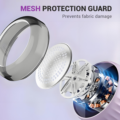 Erőteljes, 6 pengés forgó rendszerrel ellátott szövetborotva