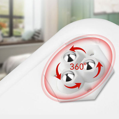 360° otočné trojguľové kolieska, 4 ks/balenie