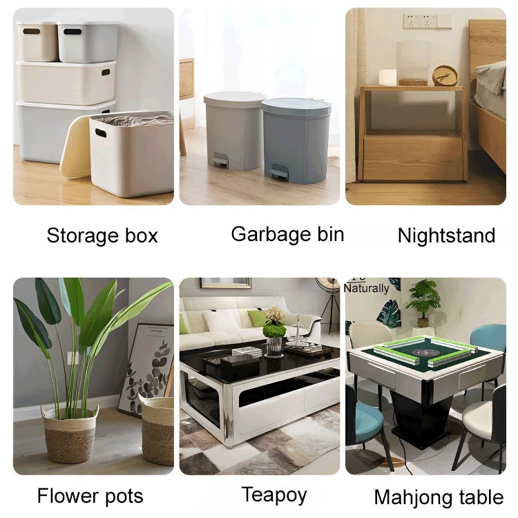 360° otočné trojguľové kolieska, 4 ks/balenie