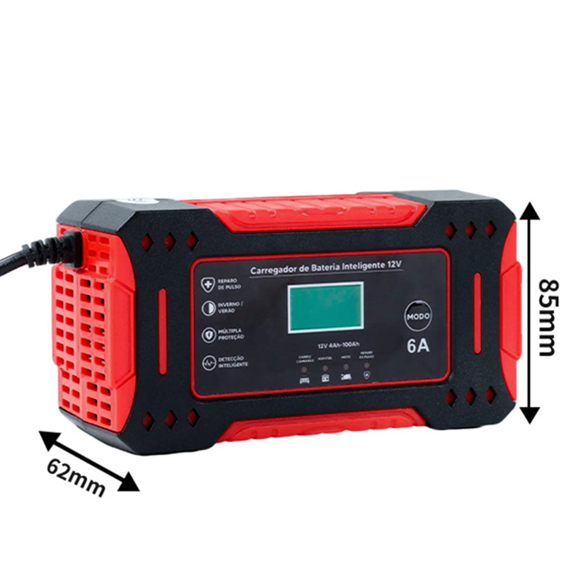 🚗⚡Prenosná inteligentná nabíjačka autobatérií