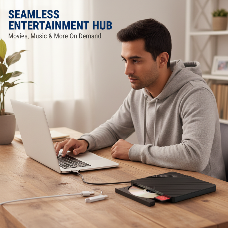 Externá CD/DVD mechanika pre notebook