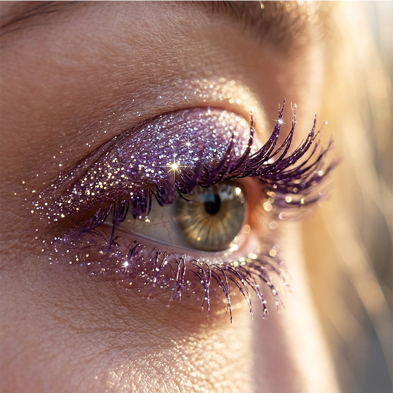 💝Vodeodolná trblietavá riasenka s dlhou výdržou