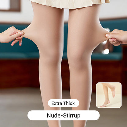 Dámske pančuchy s kontrolným vrchným lemom