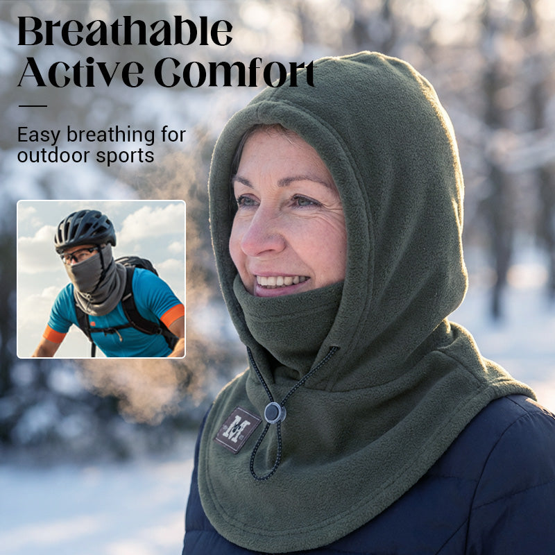 Termálna kukla s kapucňou a sťahovacou šnúrkou