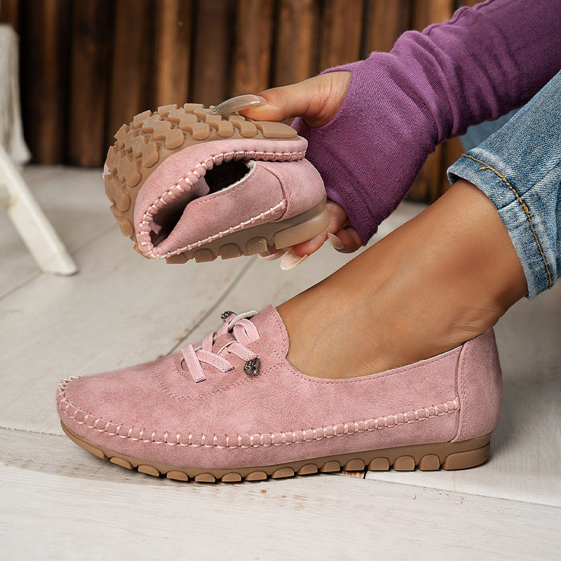 Dámske pohodlné mokasíny na voľný čas