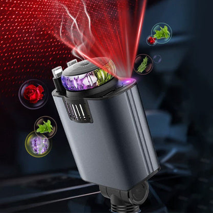 5 v 1 nabíjačka, difuzér vôní a stropné osvetlenie Starlight