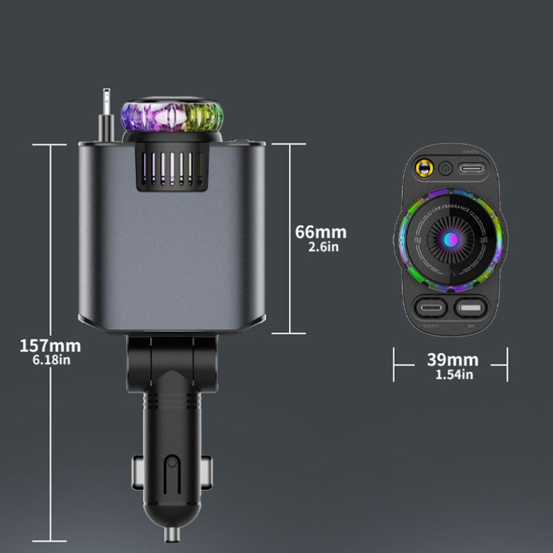 5 v 1 nabíjačka, difuzér vôní a stropné osvetlenie Starlight