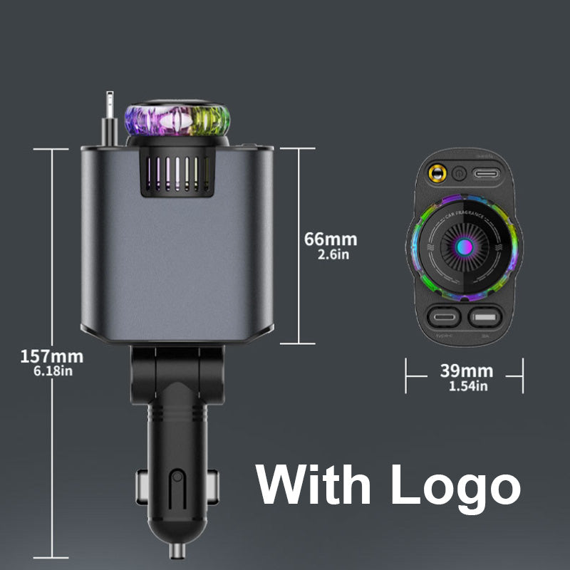 5 v 1 nabíjačka, difuzér vôní a stropné osvetlenie Starlight